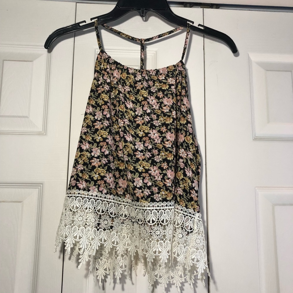 Pacsun | LA Hearts Floral Halter Top